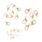 12 Pack: Gold Lobster Clasps & Crimp Beads by Bead Landing™